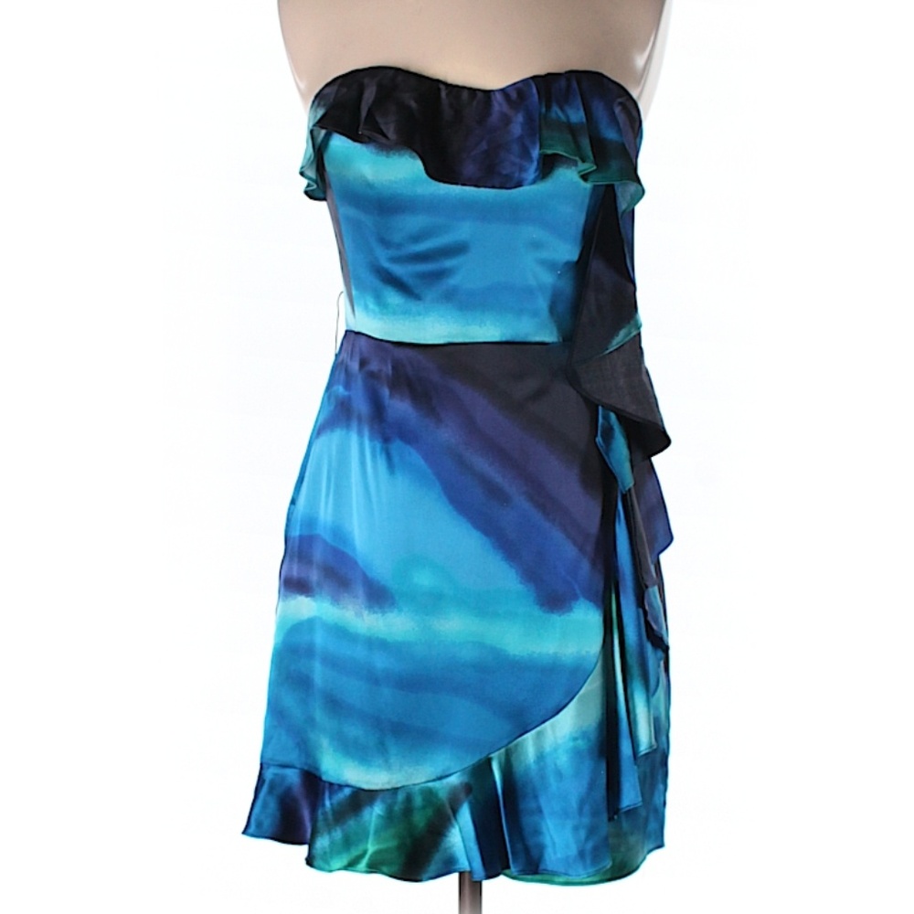 Beach Dress Express Size 4 Wrap Look Silk Dreamy